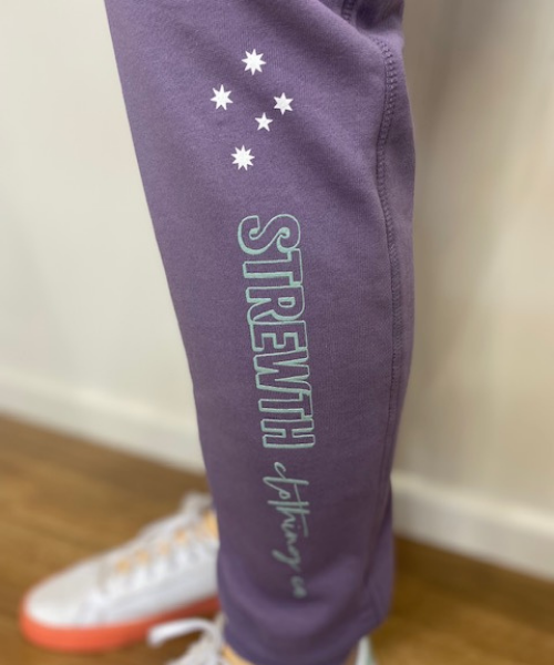 Mauve Trackies - Strewth Clothing