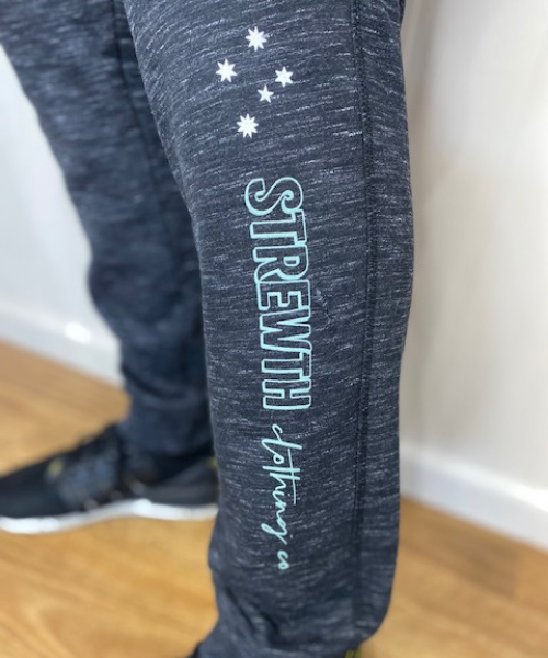 Black Marle Trackies - Strewth Clothing