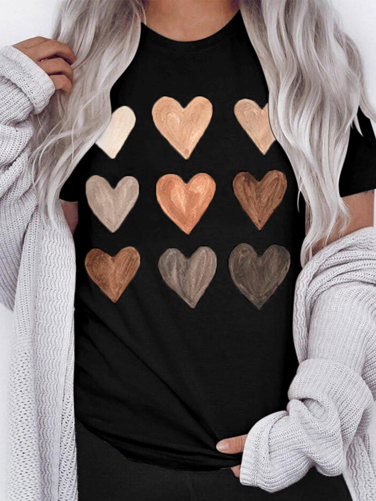 Dusty Hearts Short Sleeve Tee - Strewth Clothing