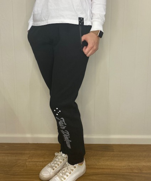 Black Trackies - Strewth Clothing