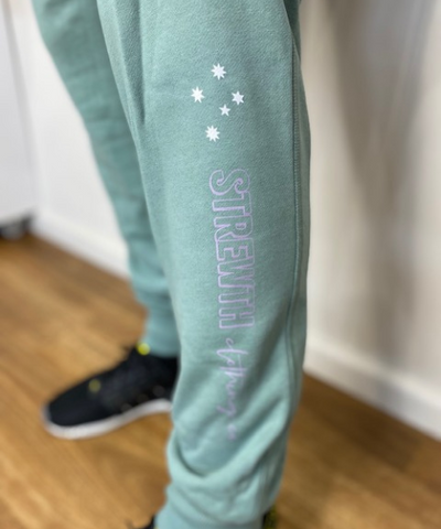 Sage Trackies - Strewth Clothing