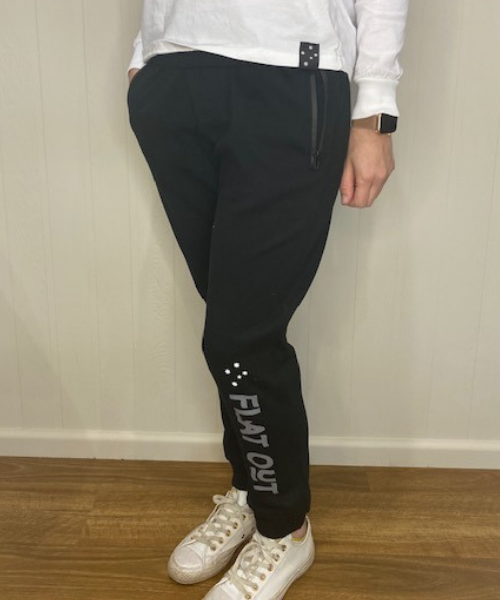 Black Trackies - Strewth Clothing