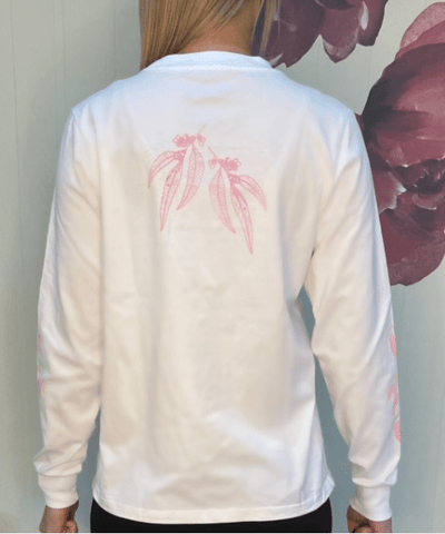 Gum Leaves Long Sleeve Tee - Strewth Clothing