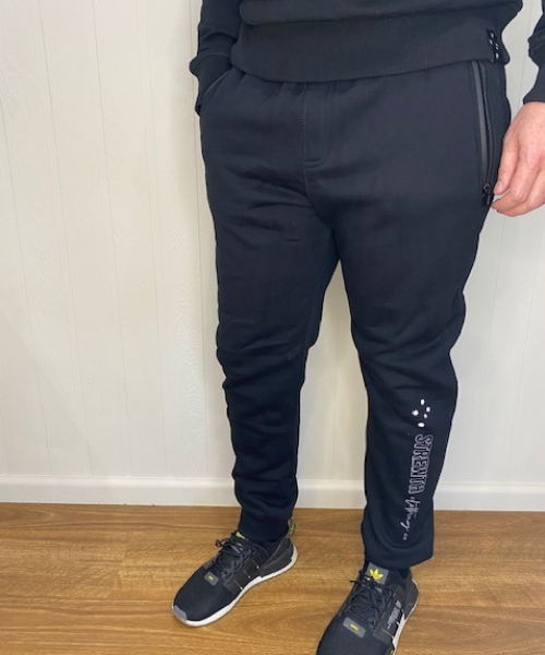 Black Trackies - Strewth Clothing