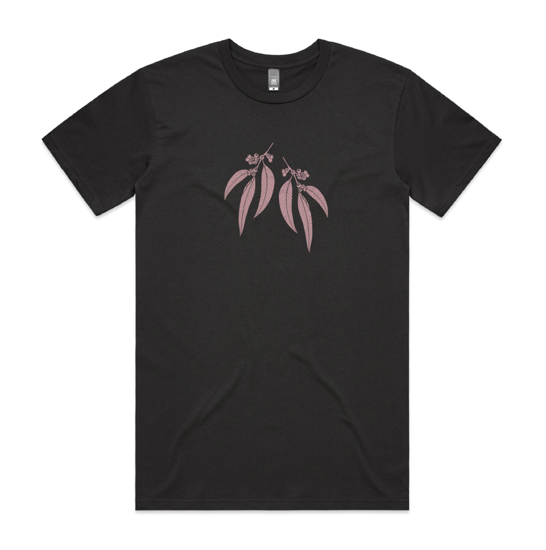 Eucalyptus Short Sleeve Tee Charcoal - Strewth Clothing