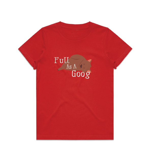 Full As A Goog Short Sleeve Tshirt - Strewth Clothing