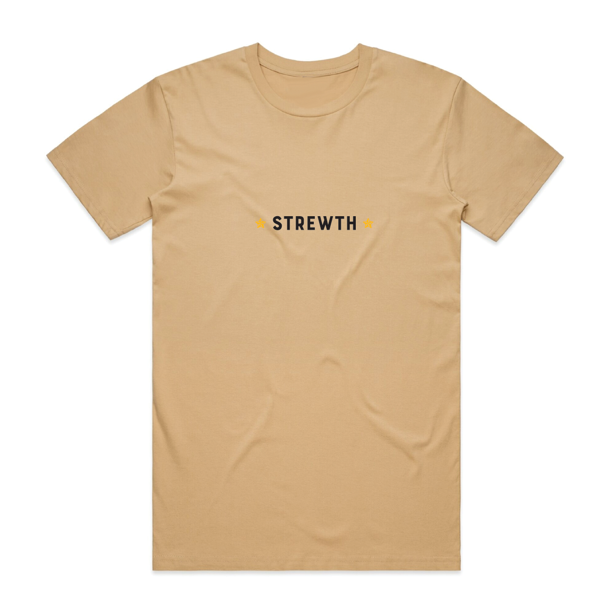 Get Frothed Short Sleeve Tee Tan - Strewth Clothing