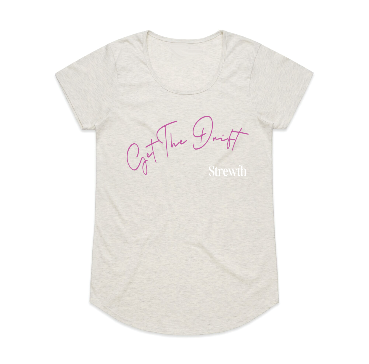 Get The Drift Short Sleeve Tee Oat - Strewth Clothing