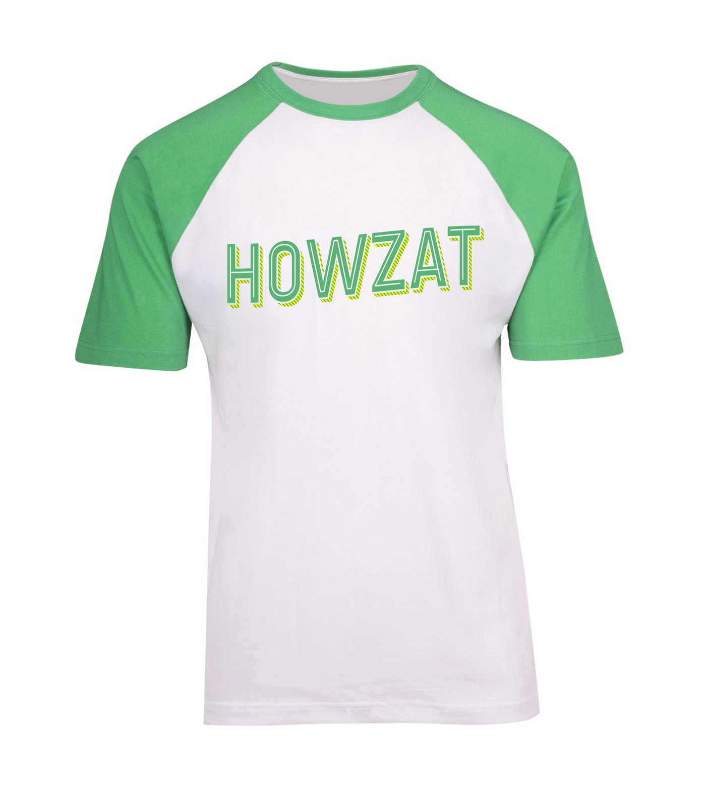 Howzat Adults Raglan Tee - Strewth Clothing