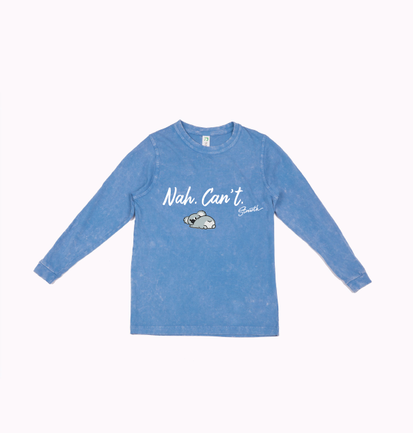 Nah. Can't. Long Sleeve Tee - Strewth Clothing