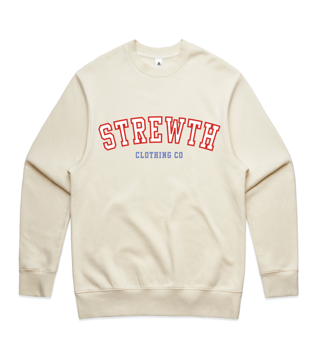 Strewth Clothing Co Oversized Crew - Strewth Clothing