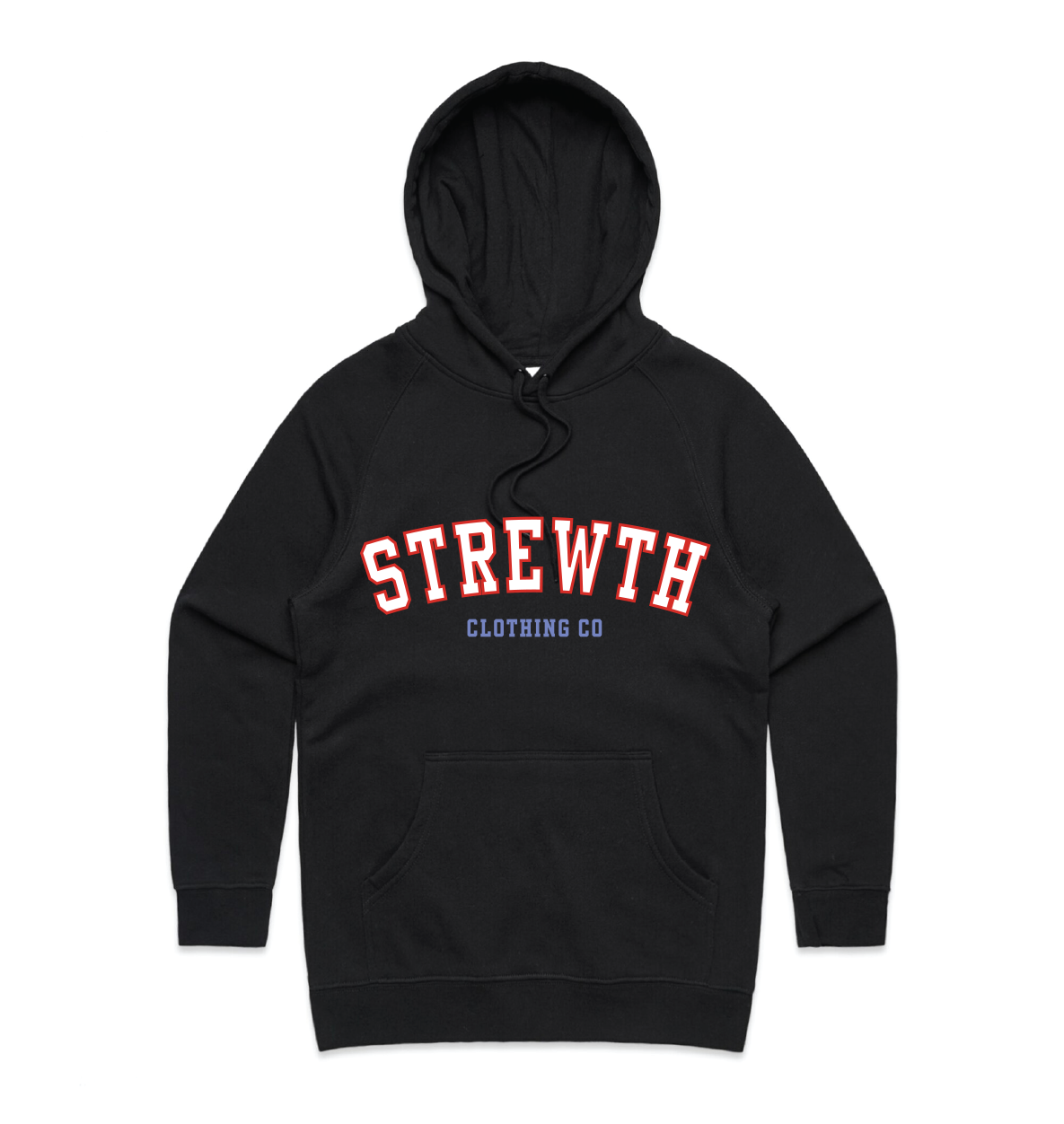 Strewth Clothing Co Black Hoodie - Strewth Clothing