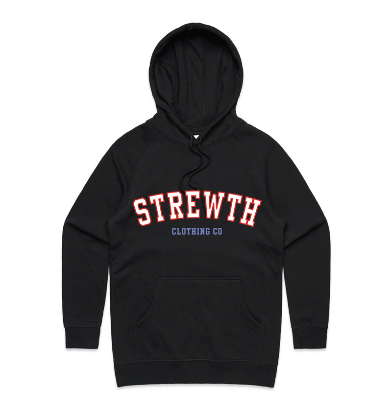 Strewth Clothing Co Black Hoodie - Strewth Clothing