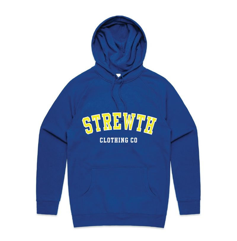 Strewth Clothing Co Blue Hoodie - Strewth Clothing