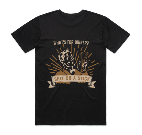 What's For Dinner Short Sleeve Tshirt - Strewth Clothing